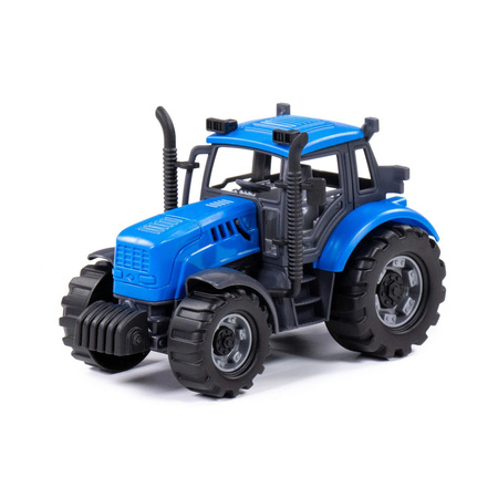 Polesie 91215 Traktor "Progress" Inercyjny Niebieski 1+ w Pudełku