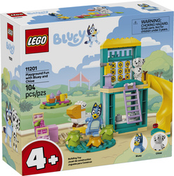 Lego Bluey 11201 Blue i Łatka na placu zabaw