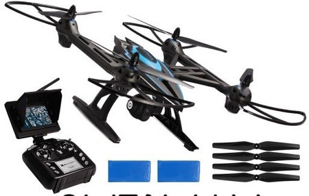 X Bee Drone 7.2 Overmax Dron FPV Ekran Kamera HD