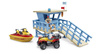Zestaw BRUDER Ratownictwo Wodne + Quad + Pick-up Zabawki Ratownika 4+