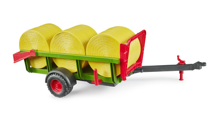 BRUDER 02204 Zbieracz bel okrągłych z 3 belami