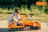 Polesie 8824 Ciężarówka Volvo Dźwig z Platformą