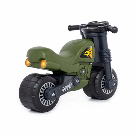 Polesie 49308 Jeździk-motor rowerek biegowy wojskowy