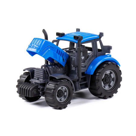 Polesie 91215 Traktor "Progress" Inercyjny Niebieski 1+ w Pudełku