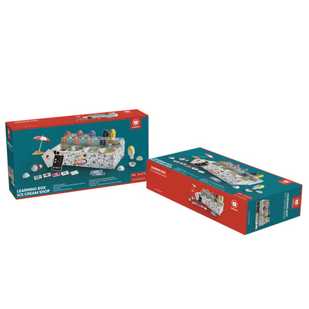 Topbright 121090 Lodziarnia matematyczna 24m+ Liczenie, kolory, 45 gałek