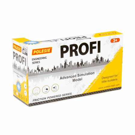 Polesie 86501 śmieciarka ze światłem i dźwiękiem