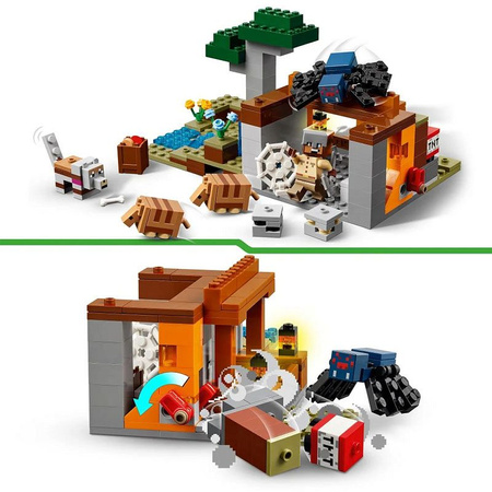 LEGO Minecraft 21269 – Wyprawa do pancernikowej kopalni