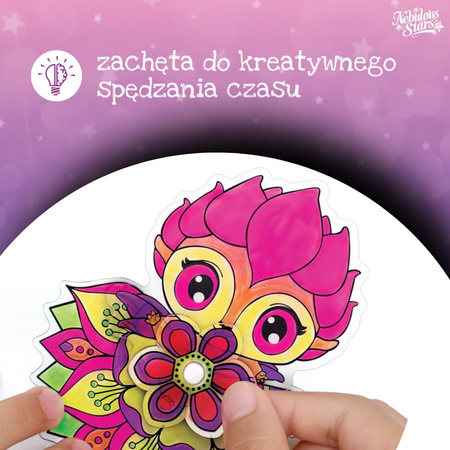 Nebulous Stars 11030 Witraż na okno – zestaw do malowania z szablonami