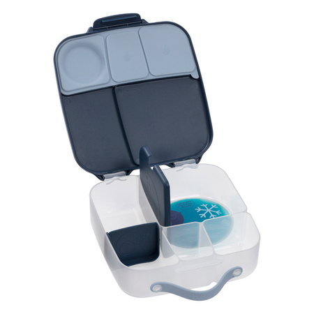 b.box 00777 Lunchbox b.box – Midnight – duży pojemnik z wkładem chłodzącym