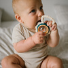 Babyono 1586 Grzechotka z gryzakiem - rozwija motorykę, bezpieczna