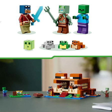 LEGO Minecraft 21256 – Żabi domek
