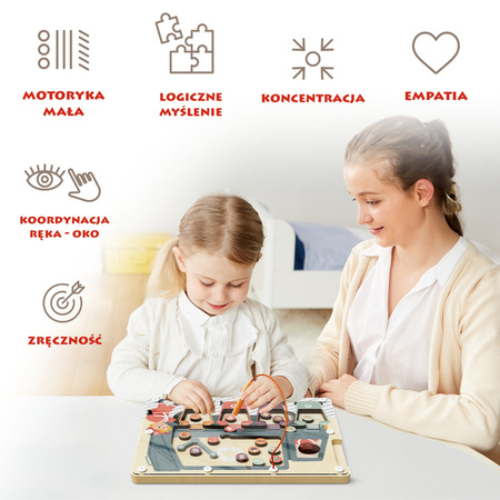 Topbright 121118 Układanka magnetyczna Segregowanie śmieci – 36 mies.+