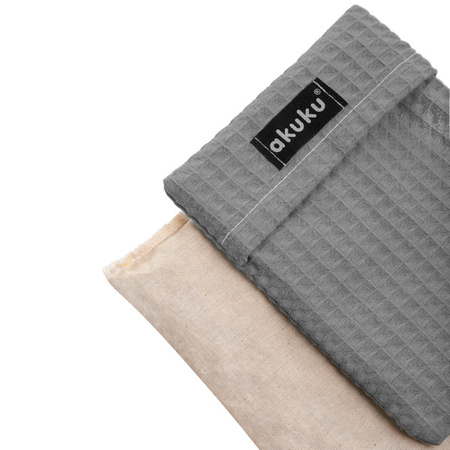 Akuku A0635 termofor z pestkami wiśni 13×16 cm wyrób medyczny