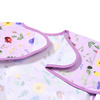 Babyono 1476/01 Śliniak z długim rękawem GARDEN 