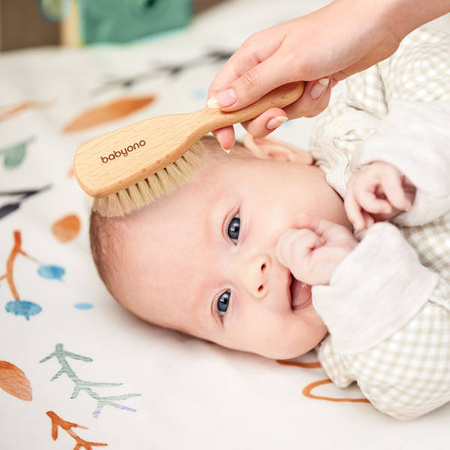 Babyono 799 Szczotka z naturalnego włosia 