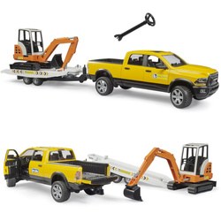 Bruder 02546 RAM Rental Service z Minikoparką