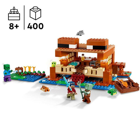 LEGO Minecraft 21256 – Żabi domek