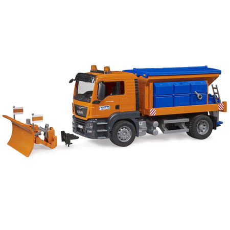 Bruder 03785 Man TGS solarka z pługiem