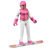 Bruder 60420 Figurka kobiety na snowboardzie