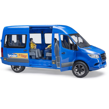 BRUDER 02670 Mercedes Sprinter Bus 2 figurki