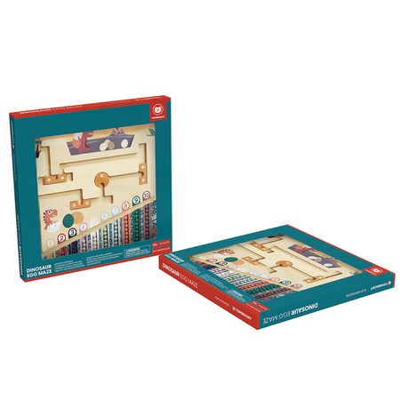 Topbright 121141 Magnetyczny labirynt Jaja dinozaura 36m+ Liczby i kolory