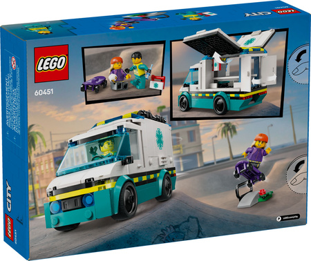 LEGO City 60451 – Karetka pogotowia