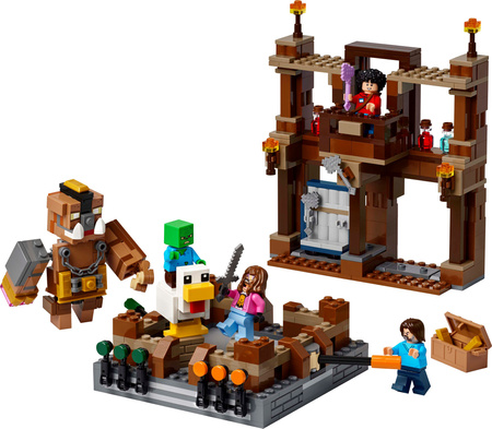 LEGO Minecraft 21272 Ring w Leśnym dworze zestaw 491 el. 10+