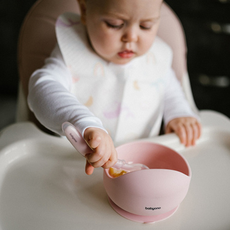 Babyono 1481/02 Silikonowa Miseczka z Przyssawką