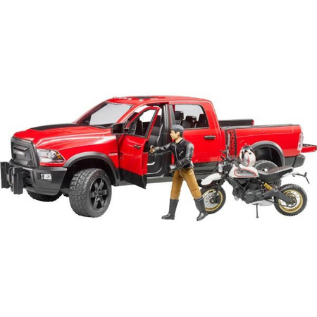 Bruder 02502 Dodge Ram z motorem Ducati 63051