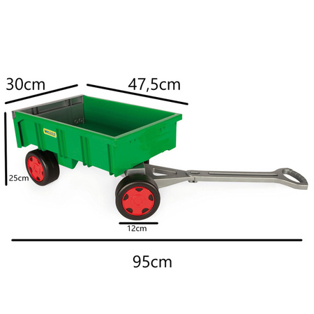 Wader 10915 – Duży Wózek Przyczepa Farmer do 60 kg
