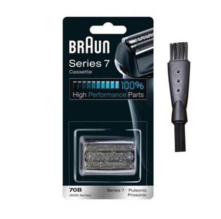 Braun 70B Folia + Nóż 70B  Series 7 CZARNA Do Limitowana edycji BOSS
