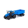 Polesie 91277 Traktor Progress Inercyjny z Przyczepą Niebieski 3+