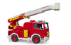 Bruder 03472 ROADMAX Straż Pożarna z wysięgnikiem –  dla małych strażaków