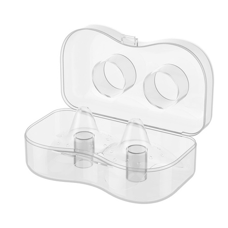 Babyono 823/S Silikonowe osłonki na piersi Anatomiczny kształt roz.S 21mm
