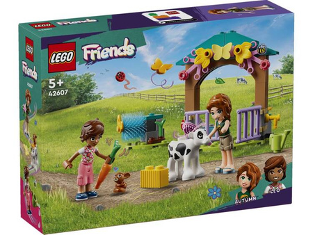 LEGO® Friends 42607 Szopa cielątka Autumn — Idealny zestaw dla miłośników zwierząt!