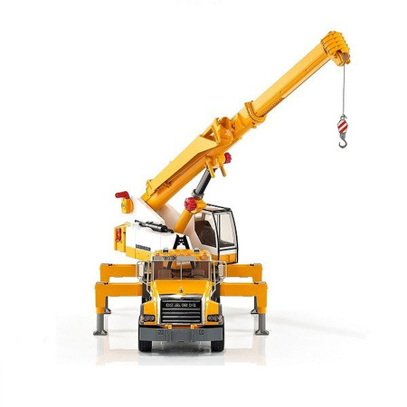 Bruder 02818 Mack dźwig Liebherr 1,3m