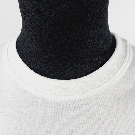 FENDT 134cm BIAŁA Koszulka haftowane logo bawełna