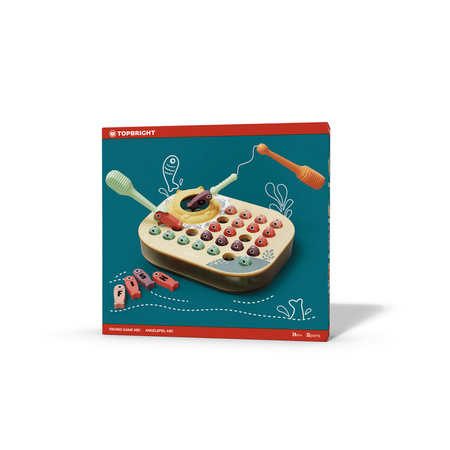 Topbright 121124 Łowimy Rybki ABC – magnetyczna gra zręcznościowa 24 mies.+