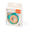 Babyono 1075/02 Gryzak drewniany silikonowy CRAB