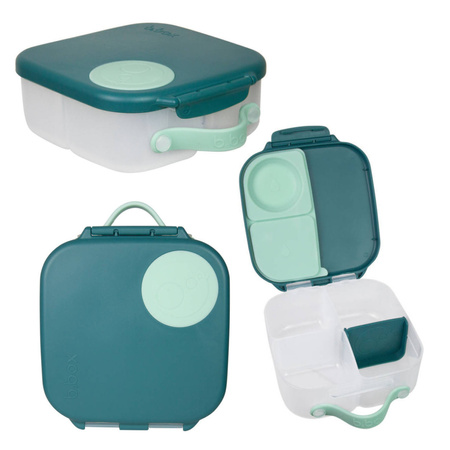 b.box 400707 Mini Lunchbox b.box Emerald poręczny pojemnik na przekąski