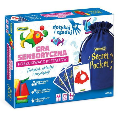 Wader 42521 Poszukiwacz Kształtów gra sensoryczna