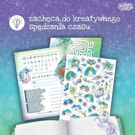 Nebulous Stars 11115 Pamiętnik na kłódkę – z aplikatorem wzorów Marinia