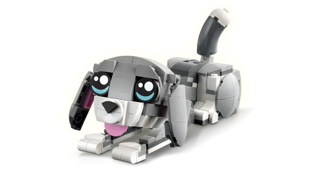 LEGO Creator 31163 Psotny kot 3w1 407 elementów 8+ Zwierzątka