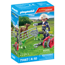 Playmobil 71467 Straż Pożarna - ratowanie zwirząt