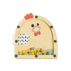 Topbright 121138 Drewniana gra zręcznościowa Nakarm kurę – 36 mies.+