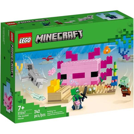 LEGO® Minecraft 21247 – Dom aksolotla