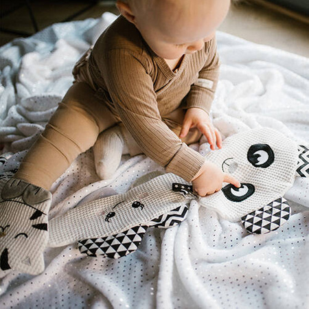 BABYONO 1534 Przytulanka - szeleścik CHMURKA BLINK & SMILE