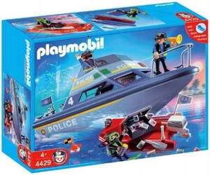 Playmobil 71394 City Action - Motorówka policyjna