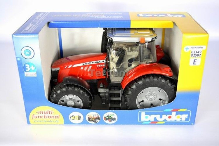 Bruder 03046 Traktor Massey Ferguson Ciągnik Dla Dziecka Zabawki Bruder 03046 Traktor Massey Ferguson Ciągnik Dla Dziecka Zabawki