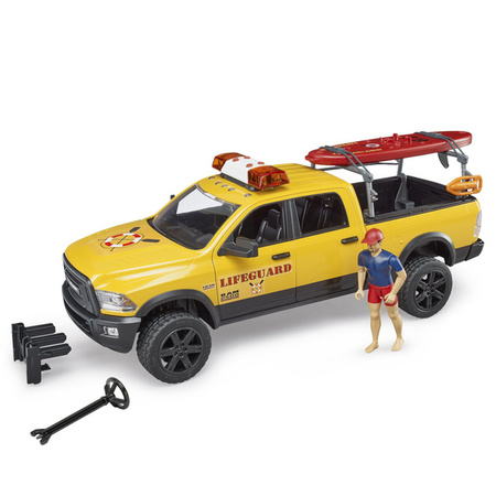 BRUDER 02506 Pick-up RAM ratownictwa wodnego